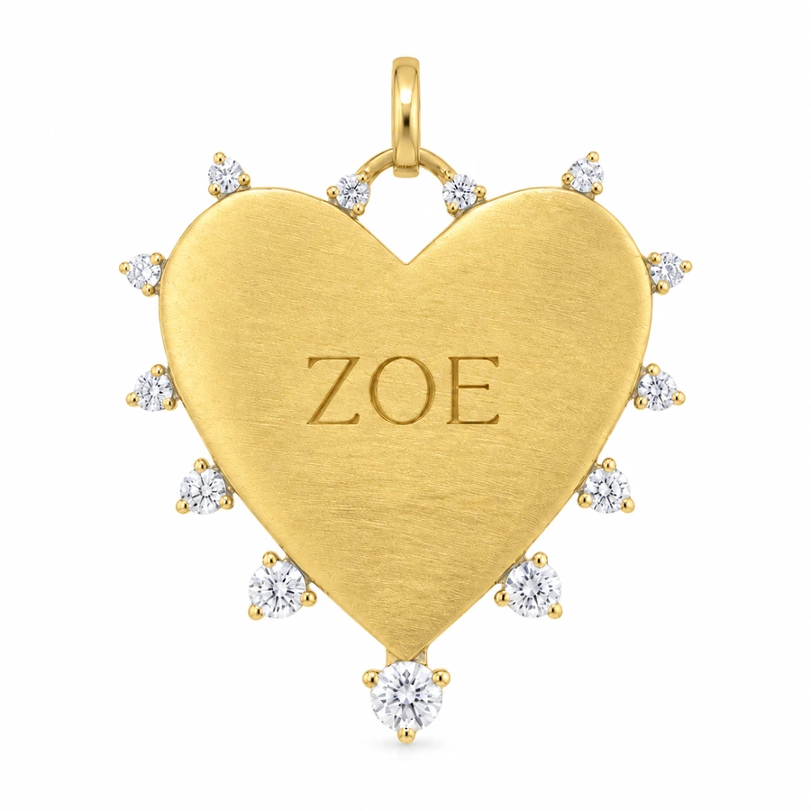 Diamond Heart Pendant