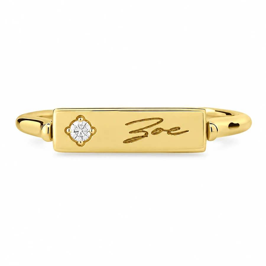 Rotating Diamond Ring