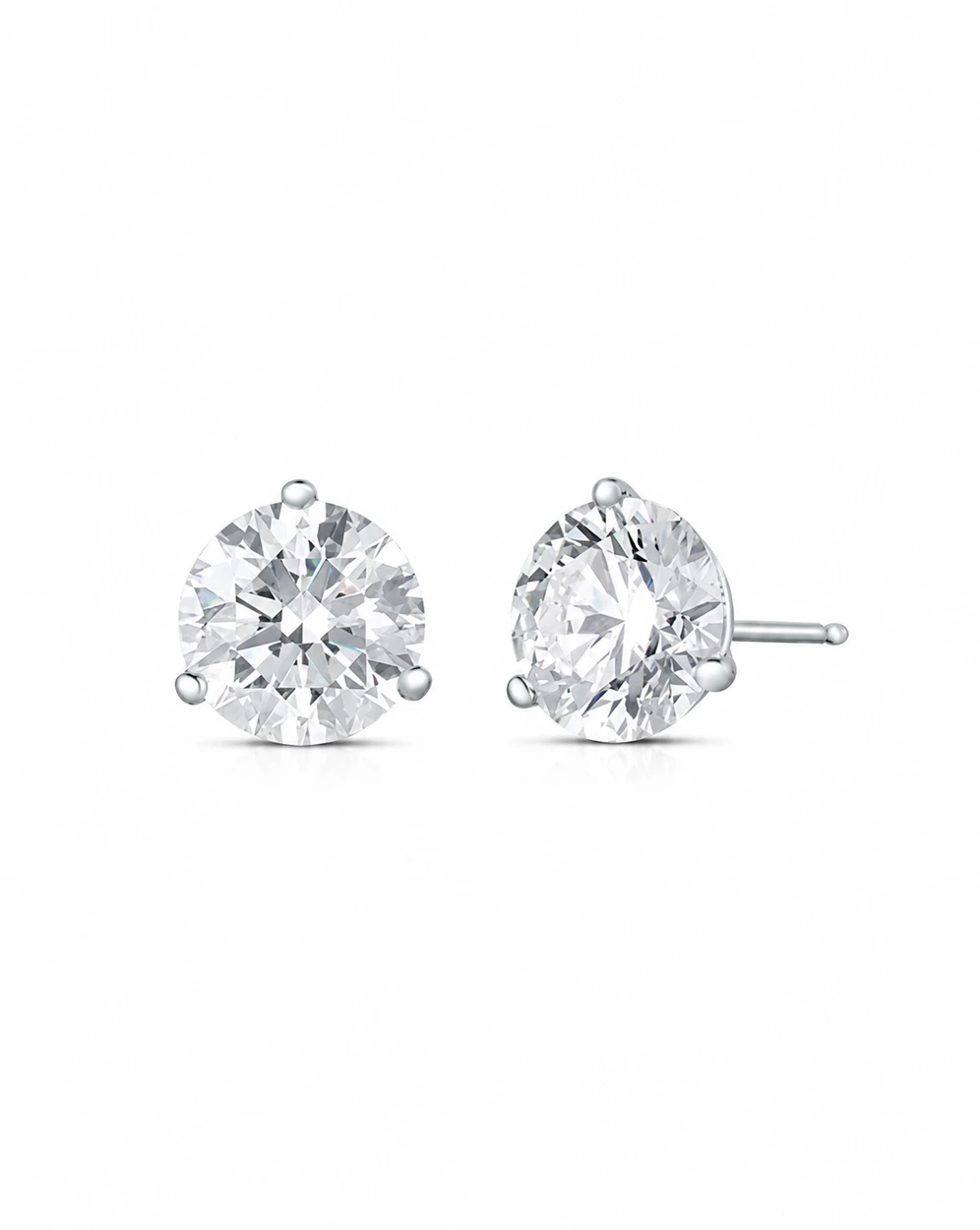 Round Diamond Studs