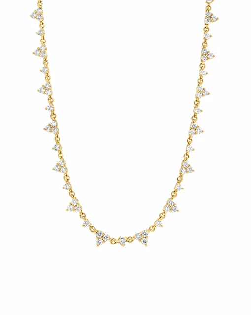 Trio Diamond Necklace