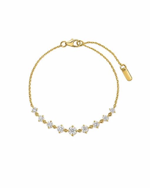 Starlight Graduated Diamond Bracelet