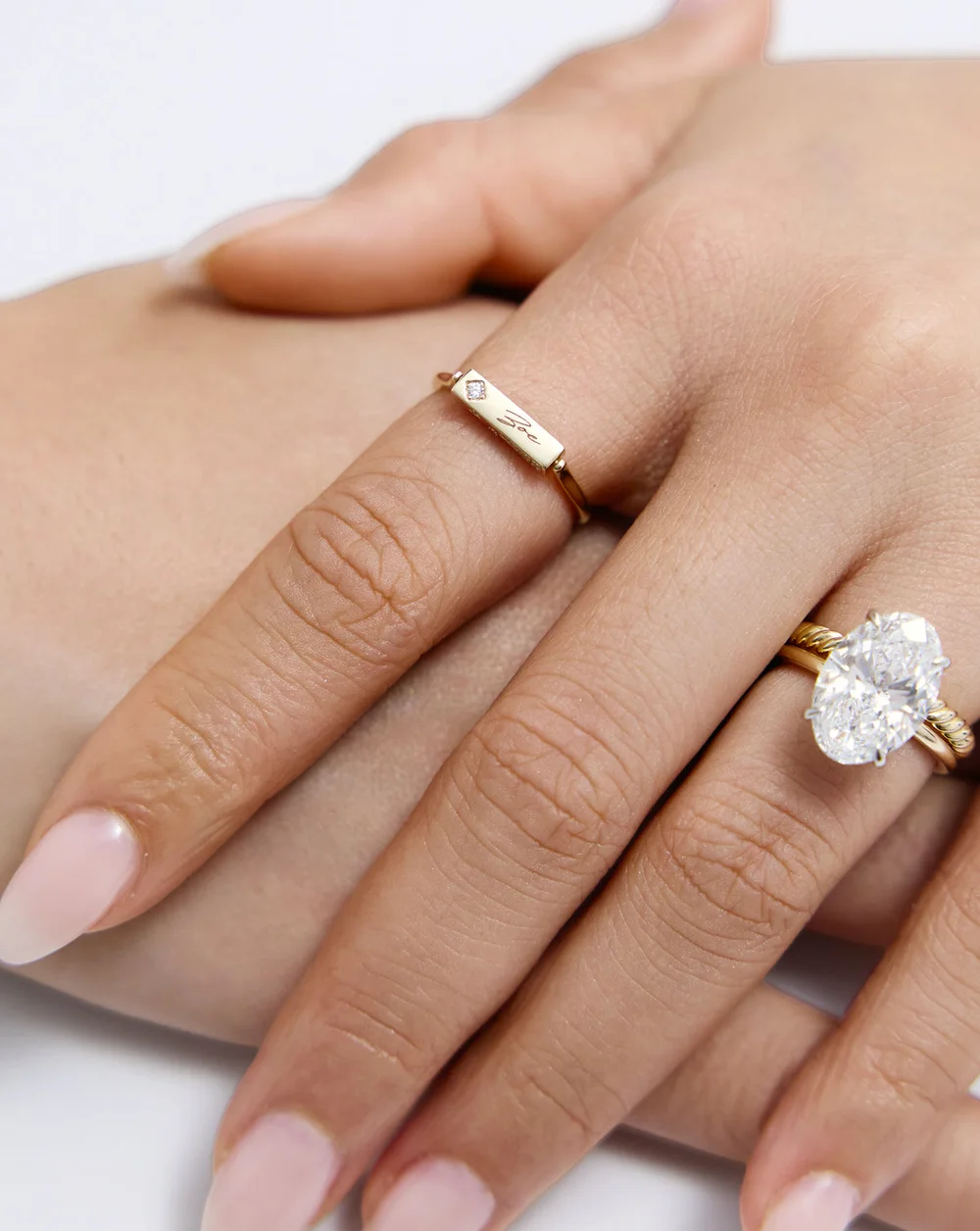 Rotating Diamond Ring — On hand